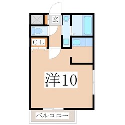 脇田駅 徒歩8分 5階の物件間取画像